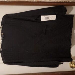 Black Glittery Blouse